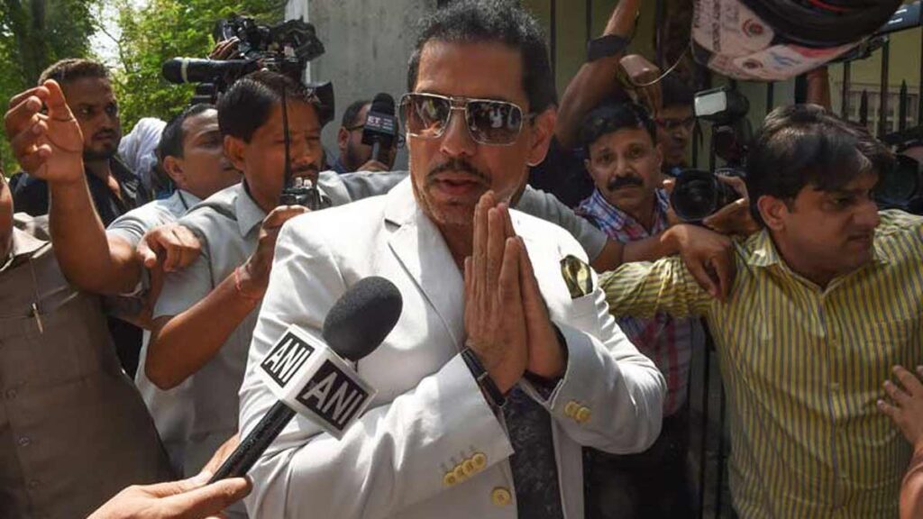 मनी लॉन्ड्रिंग मामले में ईडी ने लगातार दूसरे दिन रॉबर्ट वाड्रा से 5 घंटे पूछताछ की