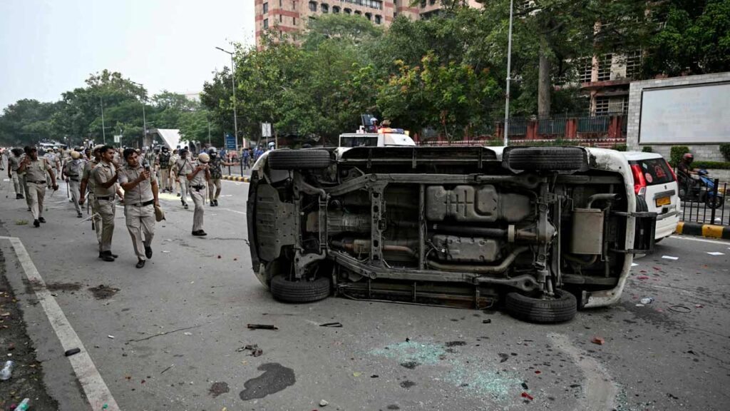 जंतर-मंतर पर CJP के प्रदर्शन में भड़की हिंसा: दिल्ली पुलिस ने शुरू की साजिश की जांच, 250 से अधिक वीडियो खंगाल रही पुलिस